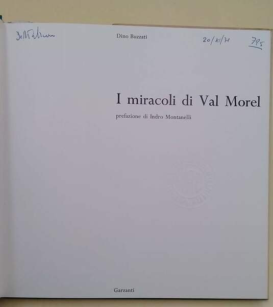 I MIRACOLI DI VAL MOREL(1971)