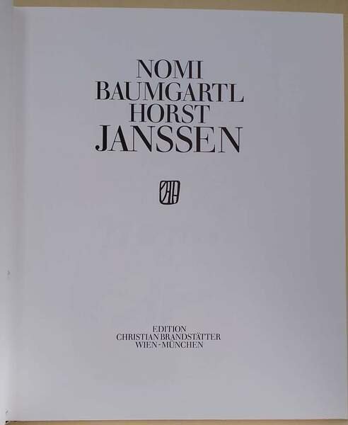 HORST JANSSEN( 1984)