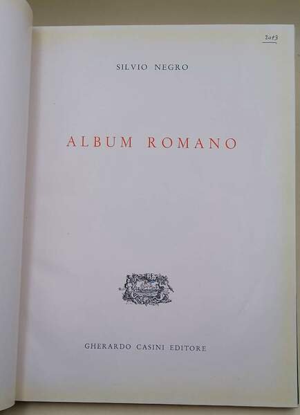 ALBUM ROMANO(1956)
