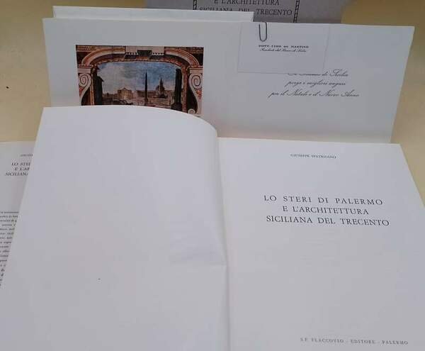 LO STERI DI PALERMO E L'ARCHITETTURA SICILIANA DEL TRECENTO(1972)