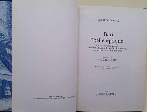 BARI BELLE EPOQUE(1989)