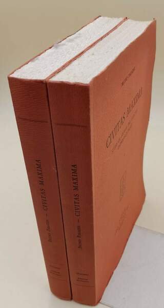 CIVITAS MAXIMA-STUDI DI STORIA DEL DIRITTO INTERNAZIONALE-2 VOLL.(1974)