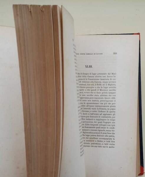 IL CONTE DI CAVOUR-RICORDI BIOGRAFICI( 1873)