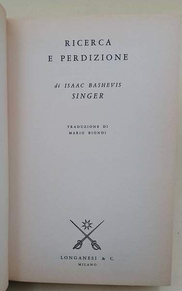 RICERCA E PERDIZIONE (1982)