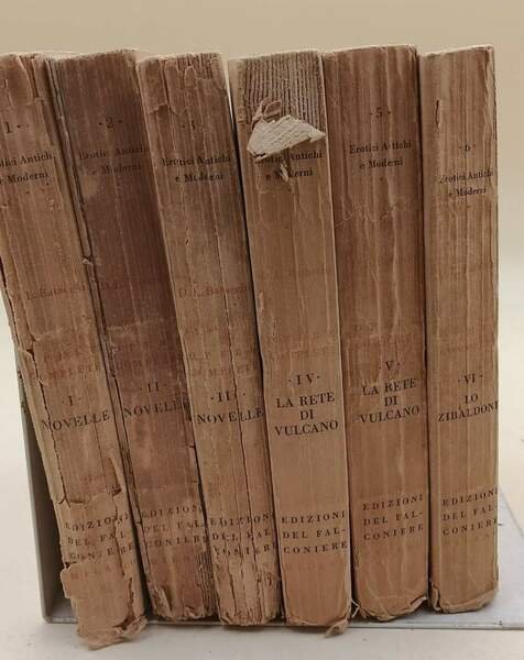 BATACCHI-OPERE COMPLETE- 6 VOLL.(1926)