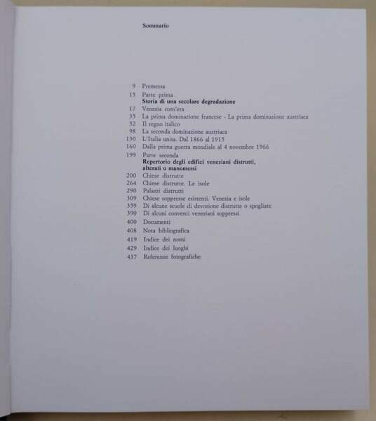 VENEZIA SCOMPARSA(1984)