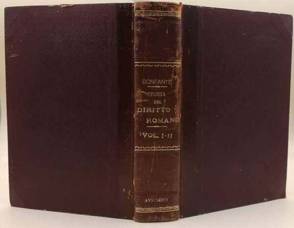STORIA DEL DIRITTO ROMANO VOLL. I E II- ( 1923)