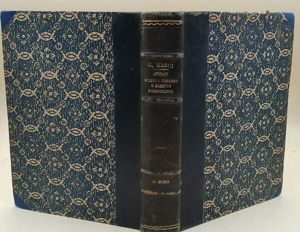 CORSO DI SCIENZA DELLE FINANZE E DIRITTO FINANZIARIO( 1939)