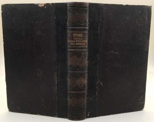 STORIA DELLA FILOSOFIA DEL DIRITTO(1855)