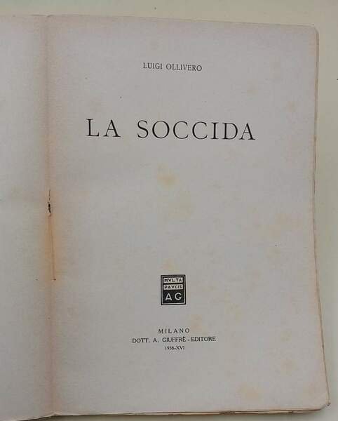 LA SOCCIDA( 1938)