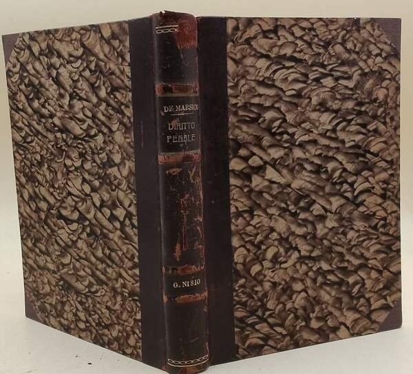 DIRITTO PENALE PARTE GENERALE(1937)