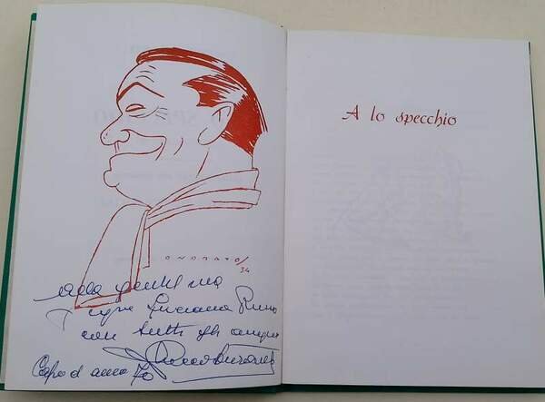 A LO SPECCHIO(POESIE ROMANESCHE)ANTICIPO SULLE MIE MEMORIE-RICORDO DI PETROLINI( 1969)