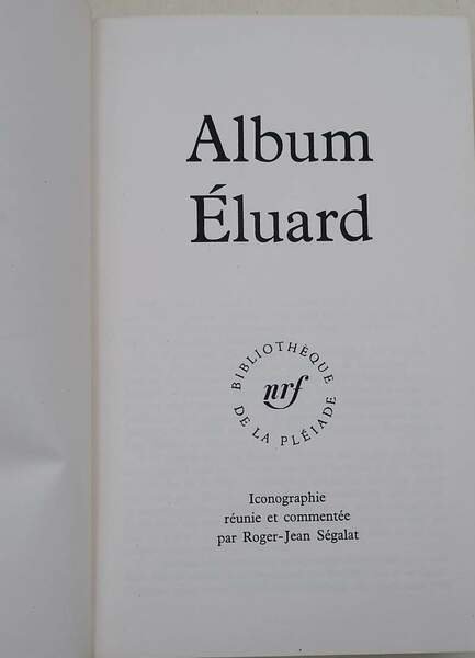 ALBUM ELUARD - 1968