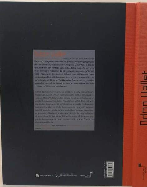 ODON VALLET-BIOGRAPHIE PHILANTROPIQUE( 2010)