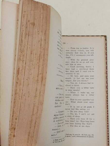 ENGLISH CONVERSATIONS IN FOUR PARTS, FOR ITALIANS(1925)