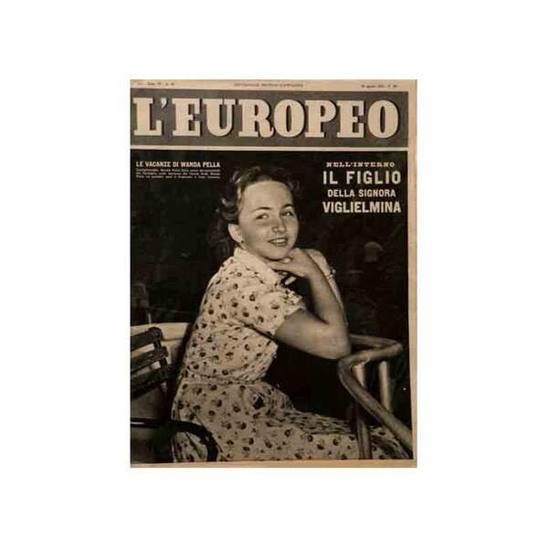 L'EUROPEO SETTIMANALE POLITICO DI ATTUALITA ANNO IX N. 36 30 …