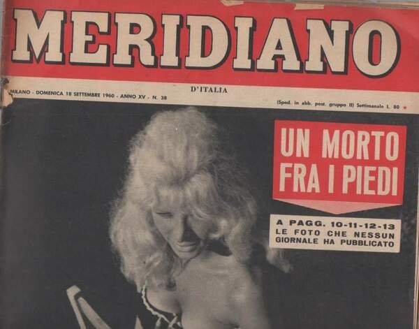 MERIDIANO D'ITALIA ANNO XV N. 38 18 SETTEMBRE 1960