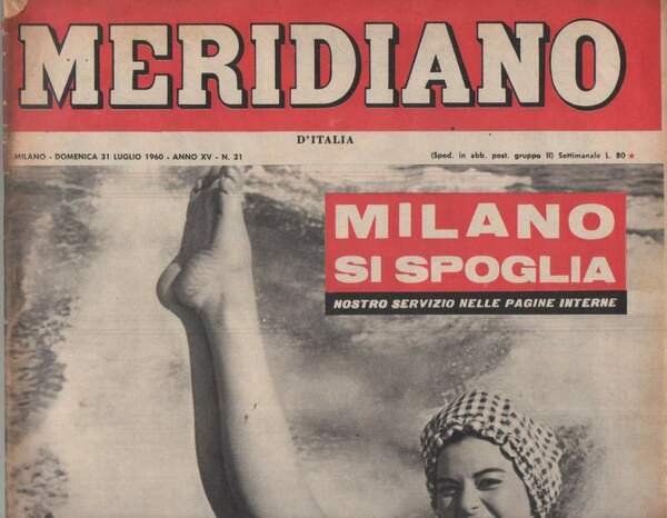 MERIDIANO D'ITALIA ANNO XV N. 31 31 LUGLIO 1960 | Immagine principale