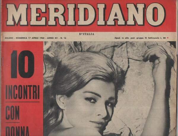 MERIDIANO D'ITALIA ANNO XV N. 16 17 APRILE 1960