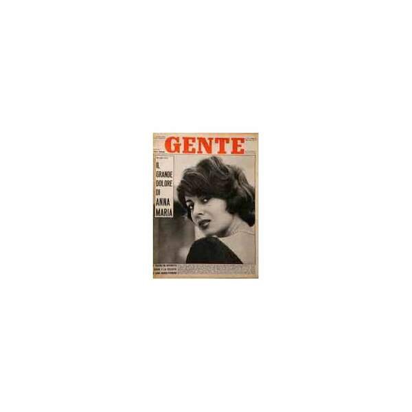 GENTE SETTIMANALE DI POLITICA ATTUALITA E CULTURA ANNO IV N. …