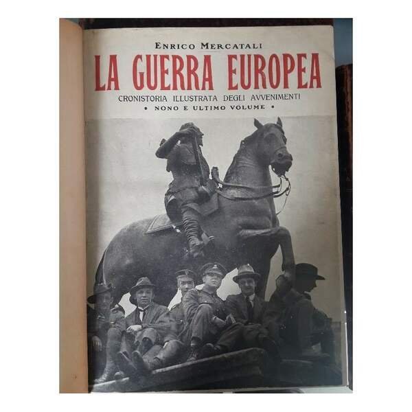 LA GUERRA EUROPEA - 9 voll.