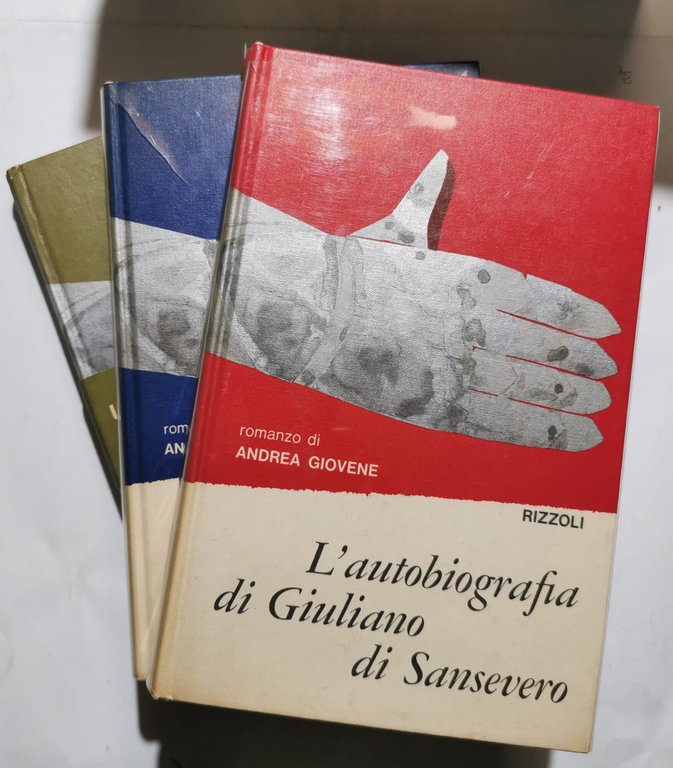 L'autobiografia di Giuliano di Sansevero voll. I, II e III