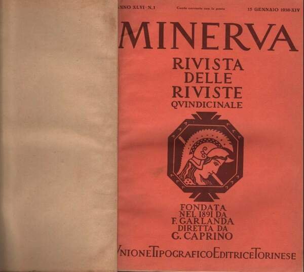 MINERVA RIVISTA DELLE RIVISTE (1936)