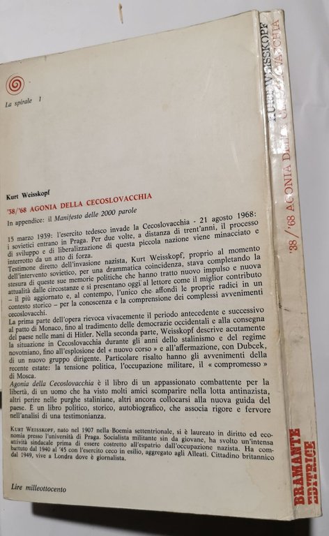 '38/'68 Agonia della Cecoslovacchia