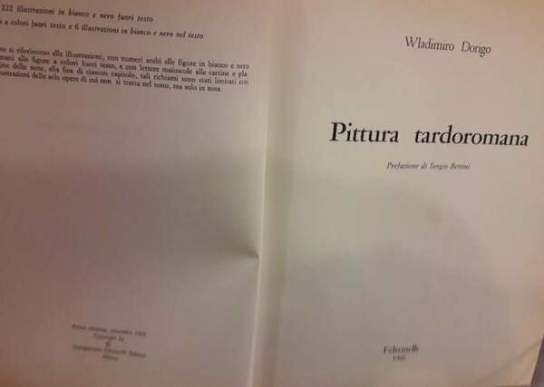 PITTURA TARDOROMANA (1966)