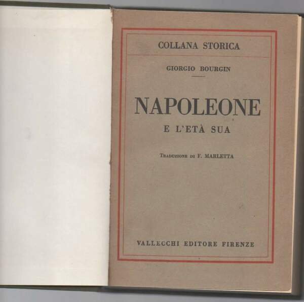 NAPOLEONE E L'ETA' SUA (1930) | Immagine principale