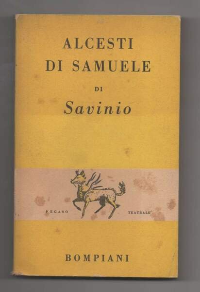 ALCESTI DI SAMUELE (1949)