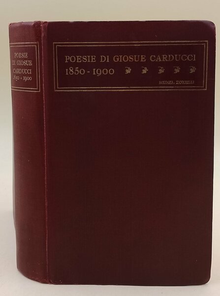 POESIE DI GIOSUE CARDUCCI (1924)