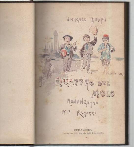 I QUATTRO DEL MOLO-Romanzo per ragazzi