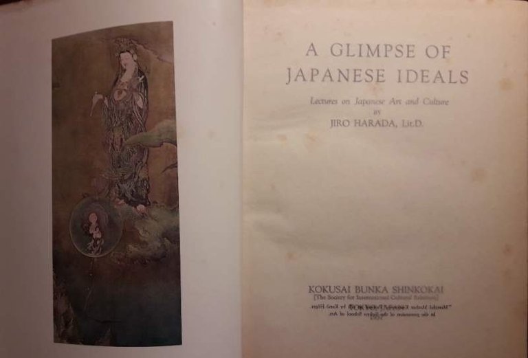 A GLIMPSE OF JAPANESE IDEALS(1937)