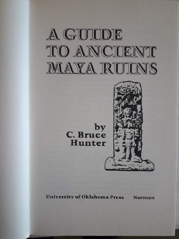 A GUIDE TO ANCIENT MAYA RUINS(1975)