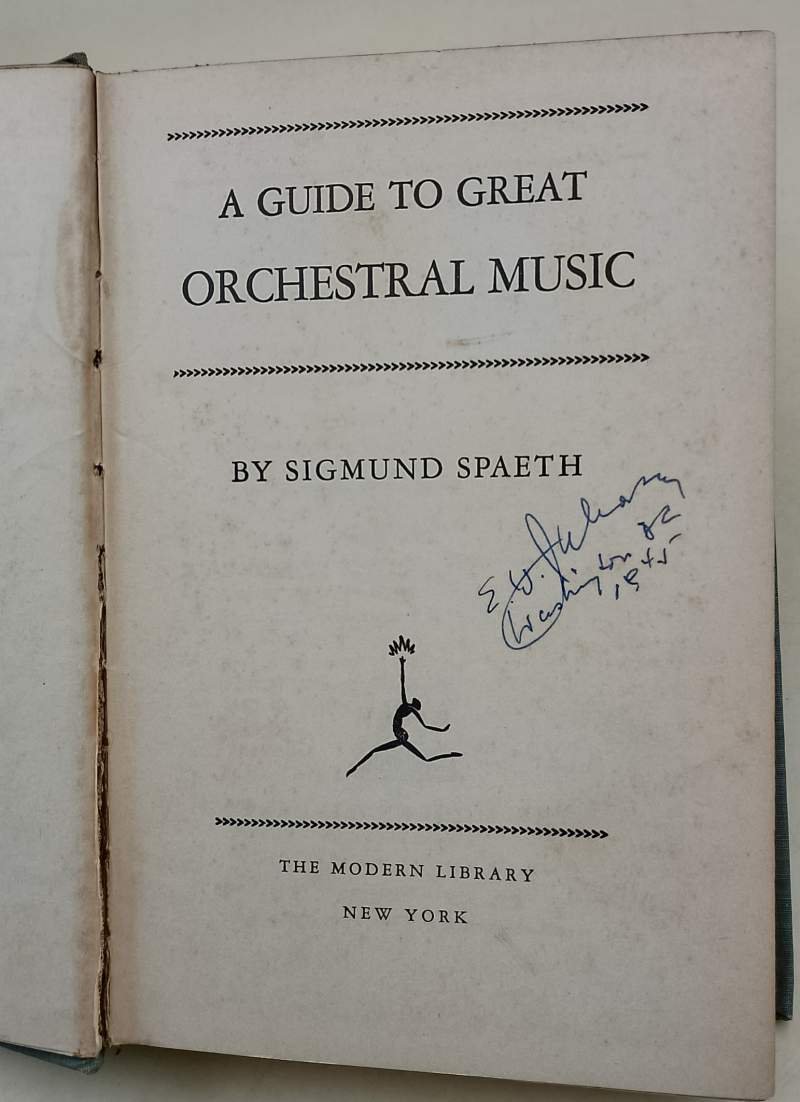 A GUIDE TO GREAT ORCHESTRAL MUSIC (1943)