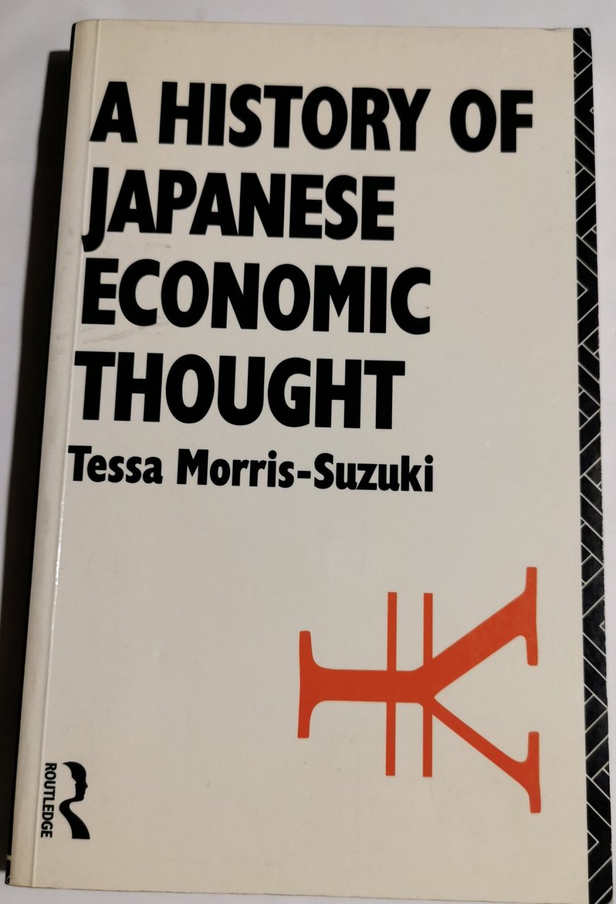 A history of Japanese economic thought