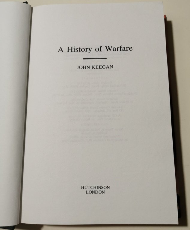 A History of Warfare
