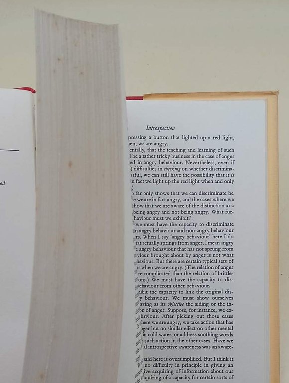 A MATERIALIST THEORY OF THE MIND( 1971)