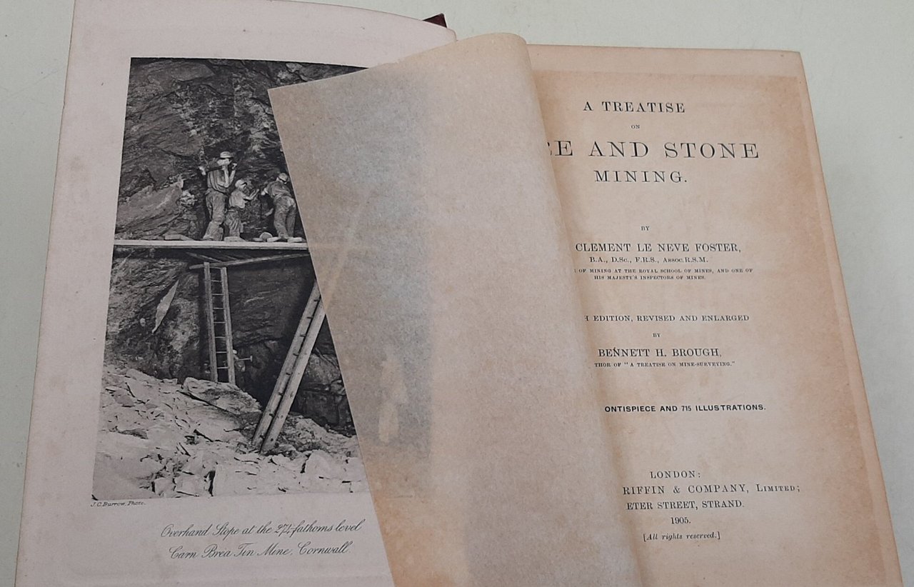 A treatise on Ore and Stone Mining | Immagine principale