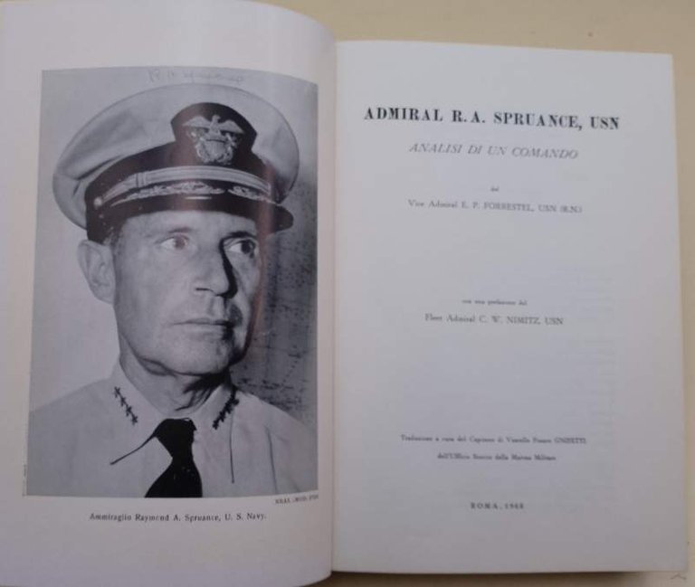 ADMIRAL R.A. SPRUANCE, USN-ANALISI DI UN COMANDO( 1968)