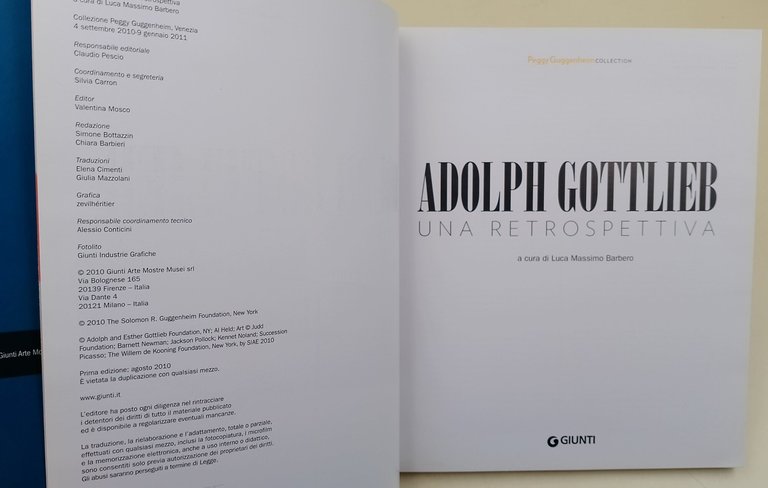 Adolph Gottlieb-una retrospettiva