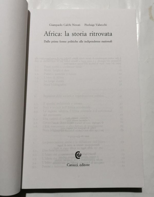Africa : la storia ritrovata : dalle prime forme politiche …