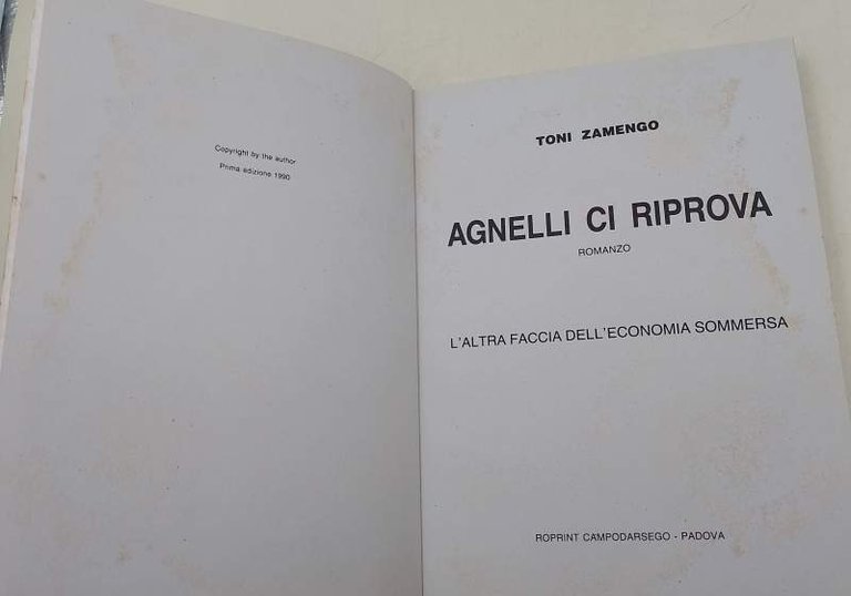 AGNELLI CI RIPROVA-L'ALTRA FACCIA DELL'ECONOMIA SOMMERSA( 1990)