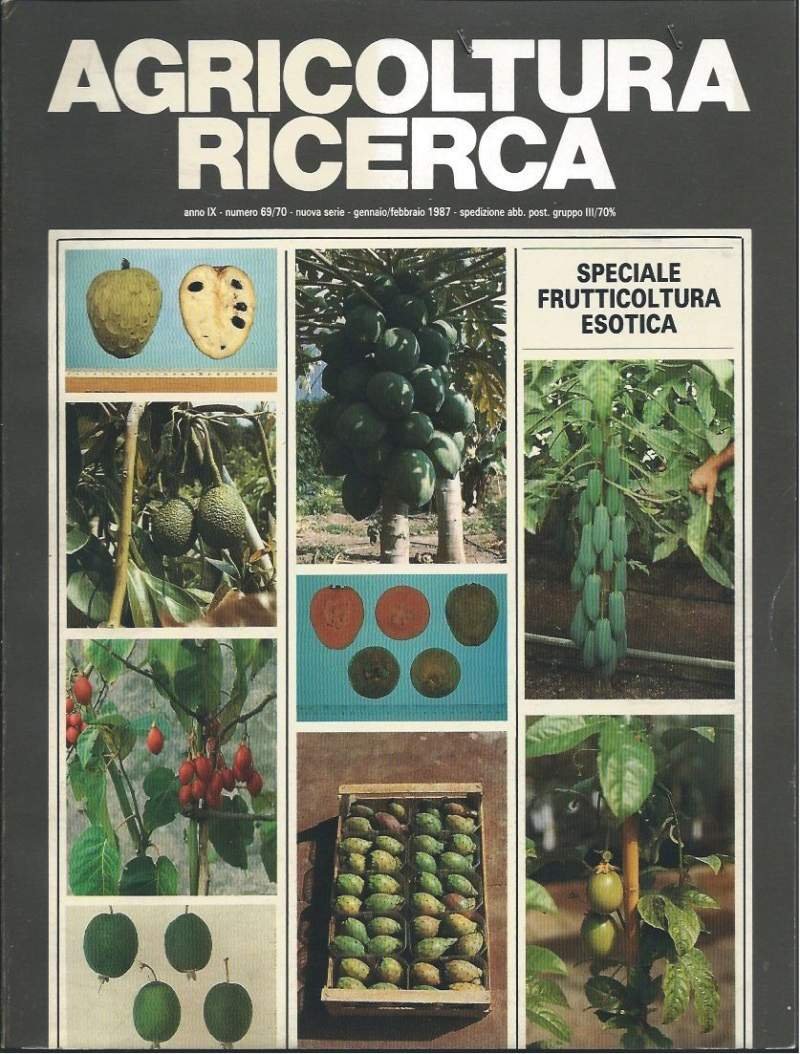 AGRICOLTURA RICERCA - Speciale frutticoltura esotica