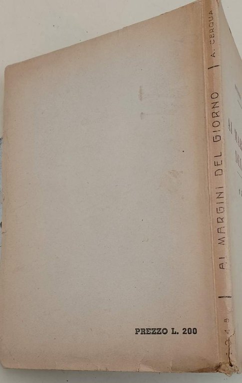 AI MARGINI DEL GIORNO-POESIE(1948)