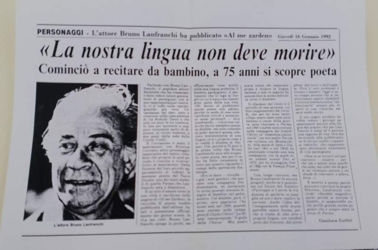 AL ME ZARDEN-POESIE IN DIALETTO PARMIGIANO(1991)