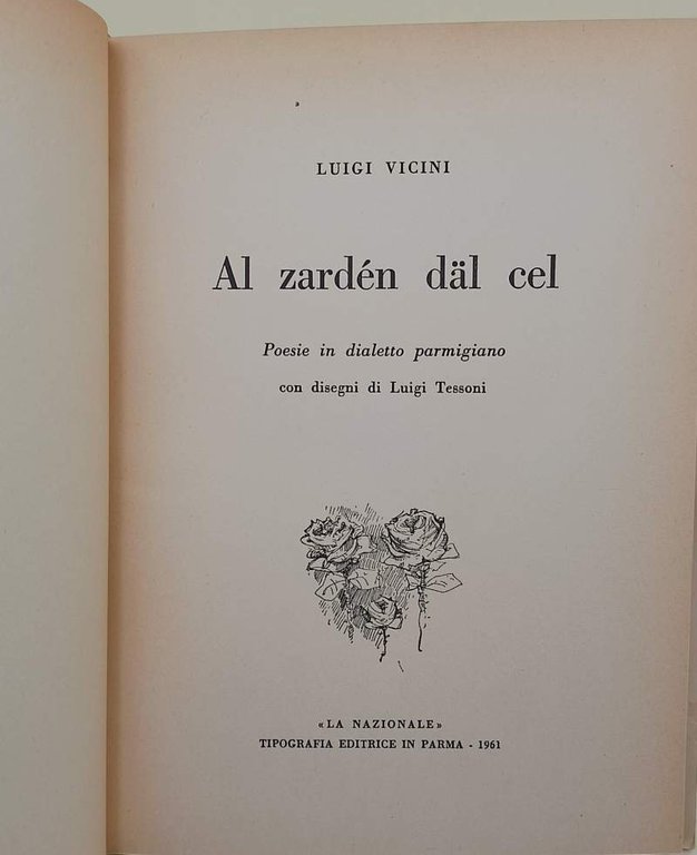 AL ZARDEN DAL CEL-POESIE IN DIALETTO PARMIGIANO CON DISEGNI DI …