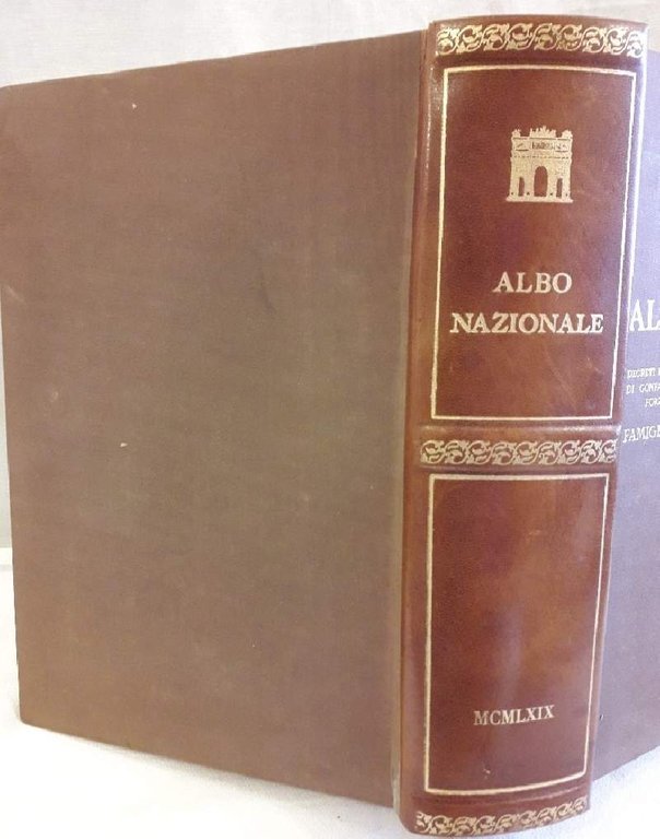 ALBO NAZIONALE FAMIGLIE NOBILI DELLO STATO ITALIANO(1969)
