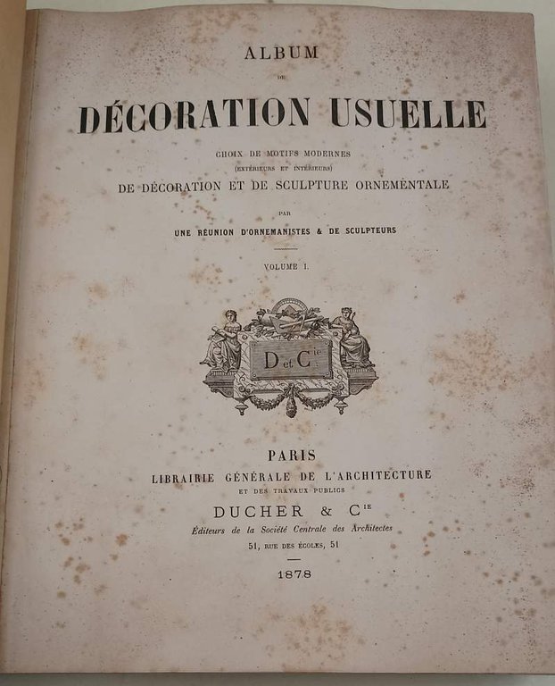 ALBUM DE DECORATION USUELLE CHOIX DE MOTIFS MODERNES DE DECORATION …